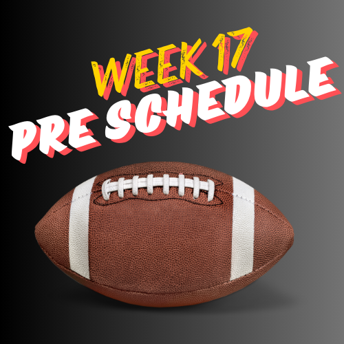 What Week 17 Correlations do my Pre Schedule BBM5 teams have?